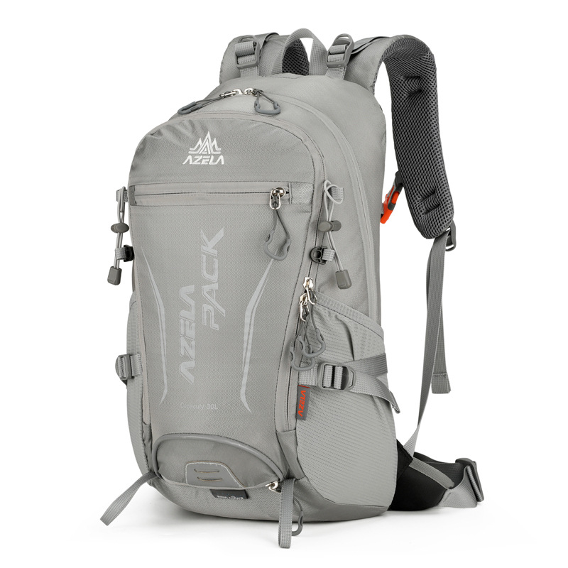 Раница за туризъм от Oxford платно, унисекс, дишаща, с извитa презрамка, за планинарство и къмпинг