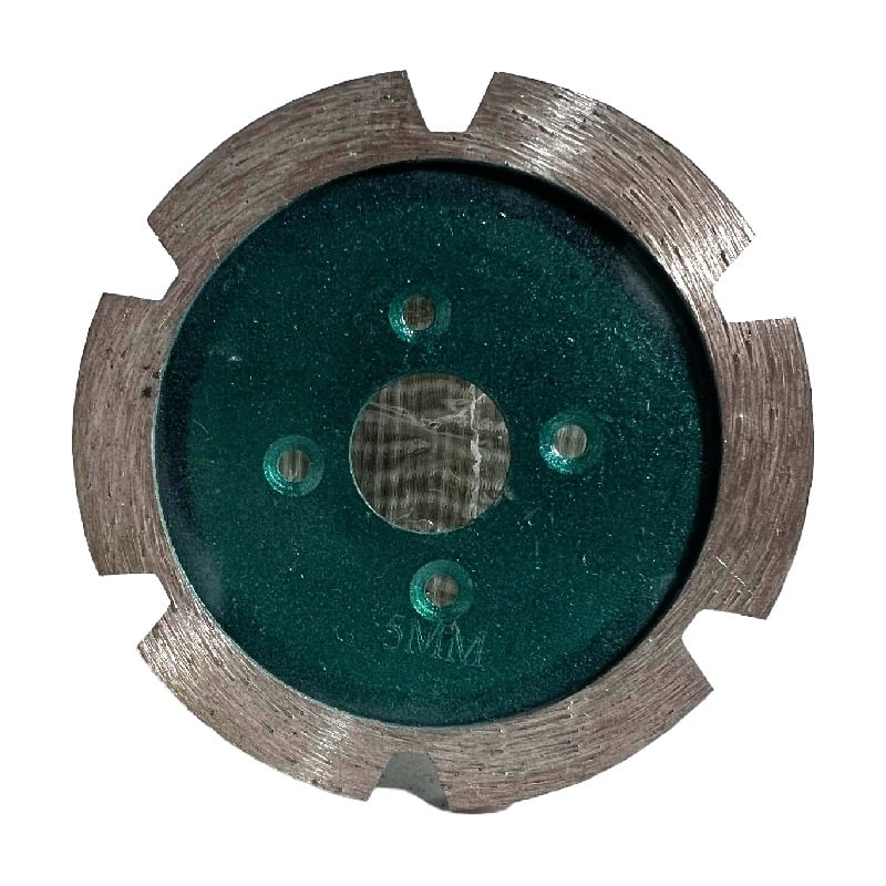 Διαμαντενιος παχύτερος δίσκος κοπής για σχισμές σε γρανίτη και σκυροδέματος με κεφαλή λείανσης - GTX