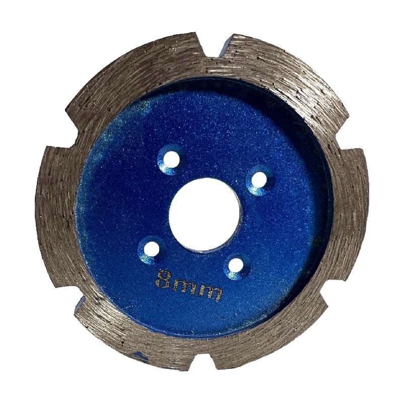 Διαμαντενιος παχύτερος δίσκος κοπής για σχισμές σε γρανίτη και σκυροδέματος με κεφαλή λείανσης - GTX