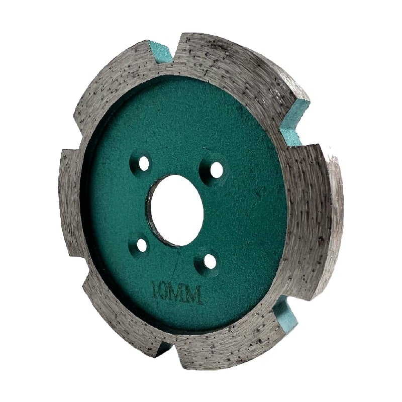 Διαμαντενιος παχύτερος δίσκος κοπής για σχισμές σε γρανίτη και σκυροδέματος με κεφαλή λείανσης - GTX
