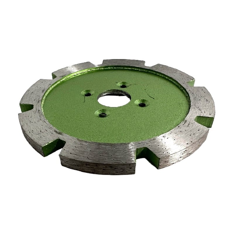 Διαμαντενιος παχύτερος δίσκος κοπής για σχισμές σε γρανίτη και σκυροδέματος με κεφαλή λείανσης - GTX