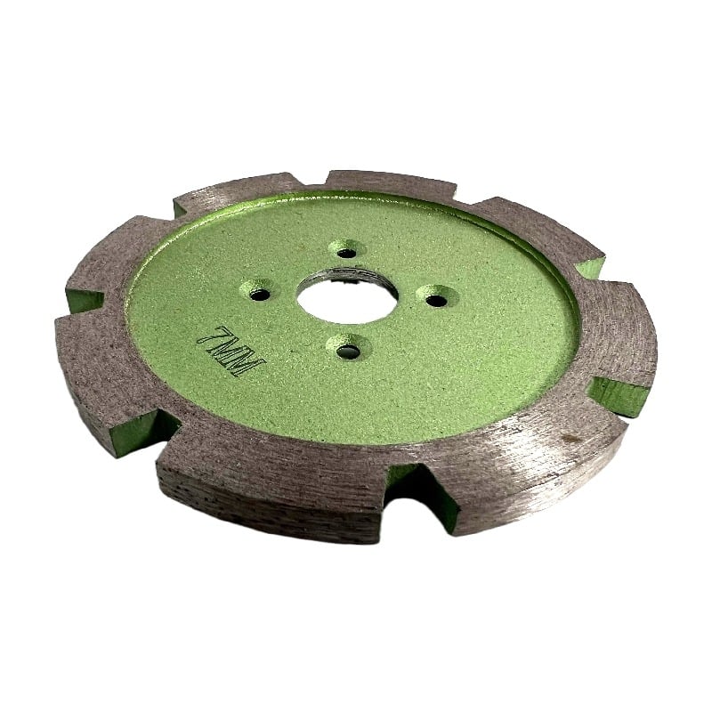 Διαμαντενιος παχύτερος δίσκος κοπής για σχισμές σε γρανίτη και σκυροδέματος με κεφαλή λείανσης - GTX