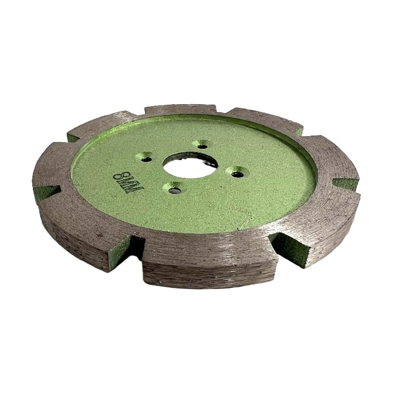 Διαμαντενιος παχύτερος δίσκος κοπής για σχισμές σε γρανίτη και σκυροδέματος με κεφαλή λείανσης - GTX