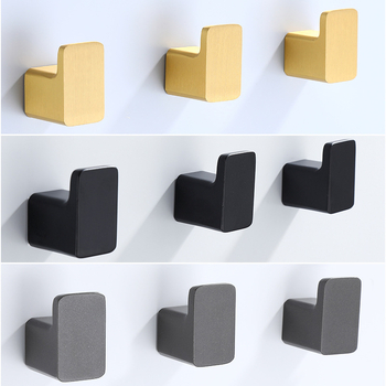 Закачалка за палта за стената от алуминий, прахово покритие, стил Светъл лукс, марка Xibaijia, тегло 0.1 кг