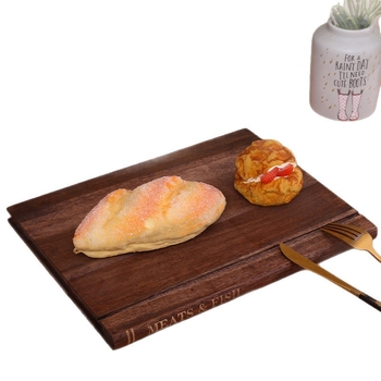 Дървена дъска за рязане във форма на книга с база, за домашно ползване — West dew, дървен материал, модерен стил, 2025 г.