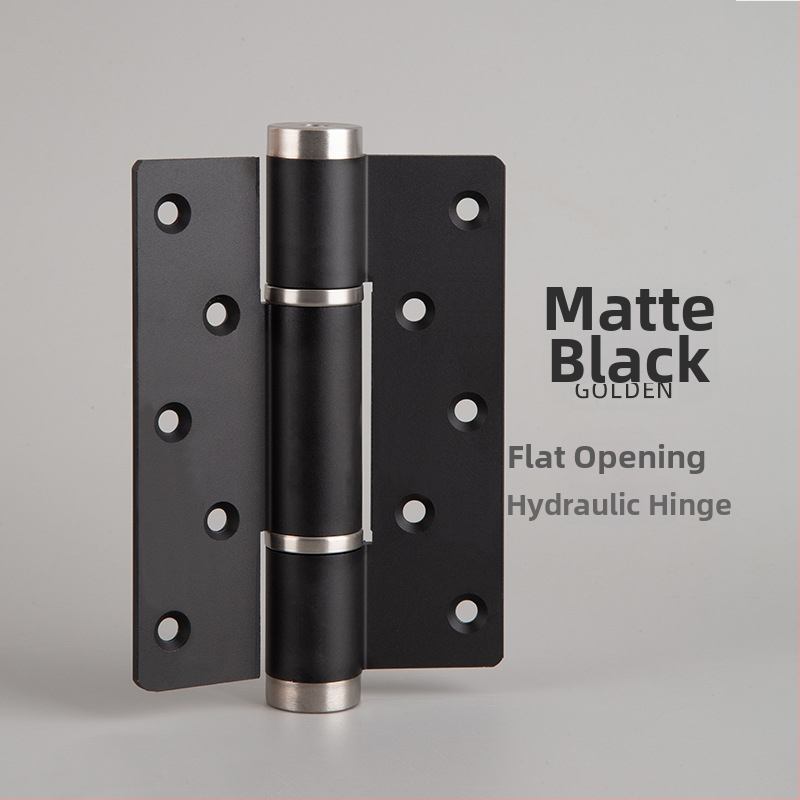 Skriti hidraulični špan za vrata s oprugom (model: hidraulično ravno otvaranje; materijal: Space Aluminum; površinska obrada: oksidacija; marka: Meihong)
