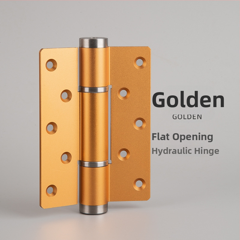Skriti hidraulični špan za vrata s oprugom (model: hidraulično ravno otvaranje; materijal: Space Aluminum; površinska obrada: oksidacija; marka: Meihong)
