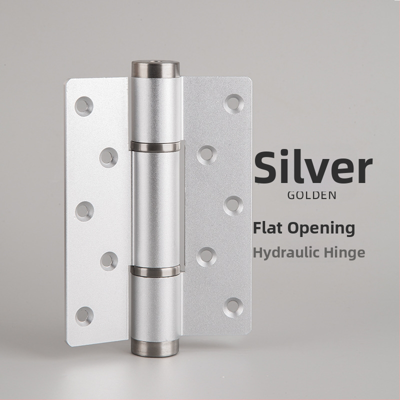 Skriti hidraulični špan za vrata s oprugom (model: hidraulično ravno otvaranje; materijal: Space Aluminum; površinska obrada: oksidacija; marka: Meihong)