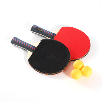 Edzésre szánt asztaliteniszütő készlet — Dickway márka, hosszú nyélű direkt ütő, nyárfa penge, testreszabható