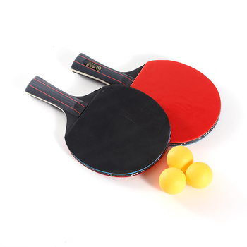 Edzésre szánt asztaliteniszütő készlet — Dickway márka, hosszú nyélű direkt ütő, nyárfa penge, testreszabható