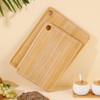Huiwei daska za rezanje od bambusa, dvostrana, za kuhinju, modern minimalistički stil