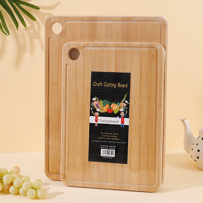 Huiwei daska za rezanje od bambusa, dvostrana, za kuhinju, modern minimalistički stil
