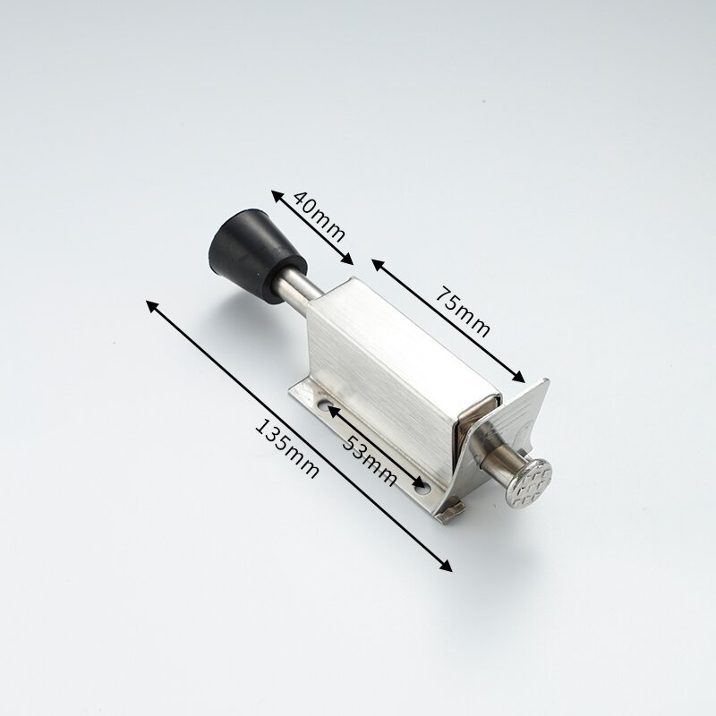 Hidraulični zatvarač vrata s podnim ugradnjom, nehrđajući čelik, model H695, ručna kontrola, standardna konstrukcija