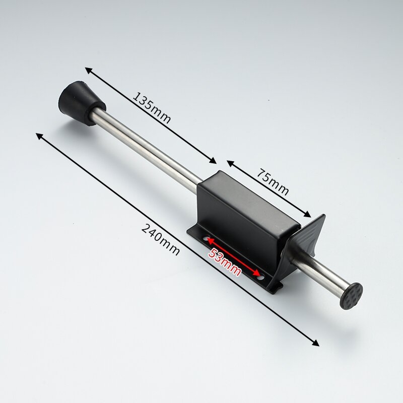 Hidraulični zatvarač vrata s podnim ugradnjom, nehrđajući čelik, model H695, ručna kontrola, standardna konstrukcija