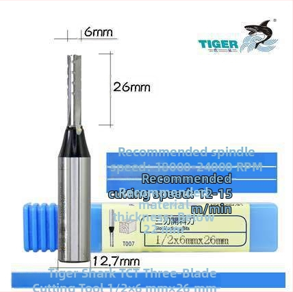 Sík maró, keményötvözet, bevonat nélküli, marógépekre