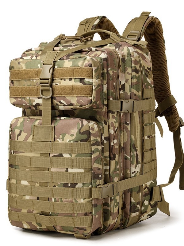 Kamuflažni taktički ruksak za outdoor, kapacitet 36–55 L, unisex, kompatibilan s 16-inčnim prijenosnikom, Oxford tkanina