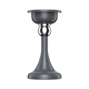 Stopper magnetic pentru uși cu ventuză, montaj fără găuri, pentru baie, din silicon, finisaj electroplacat