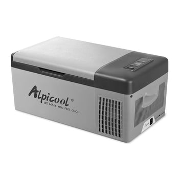 Ψυγειοφόρος αυτοκινήτου με συμπιεστή, 16-20L, 12V/24V, 60W, ψύξη μέχρι -20°C, με δυνατότητα προσαρμογής