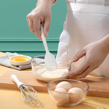 Set silikonskih kuhinjskih alata za prehranu djece: spatula, mini žlica, pjenjača za jaja, klipsa za hranu; silikon za hranu, otporan na visoke temperature, protuklizan, ne lijepi