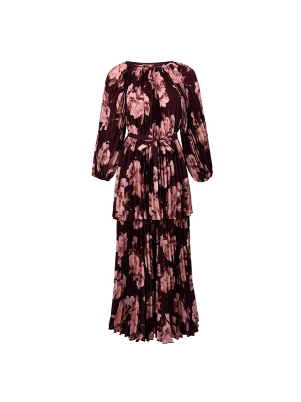 Dva dijela seta: top s dugim rukavima i duge hlače, print s blokovima boja, poliester, elegantan poslovni stil, za sve sezone.