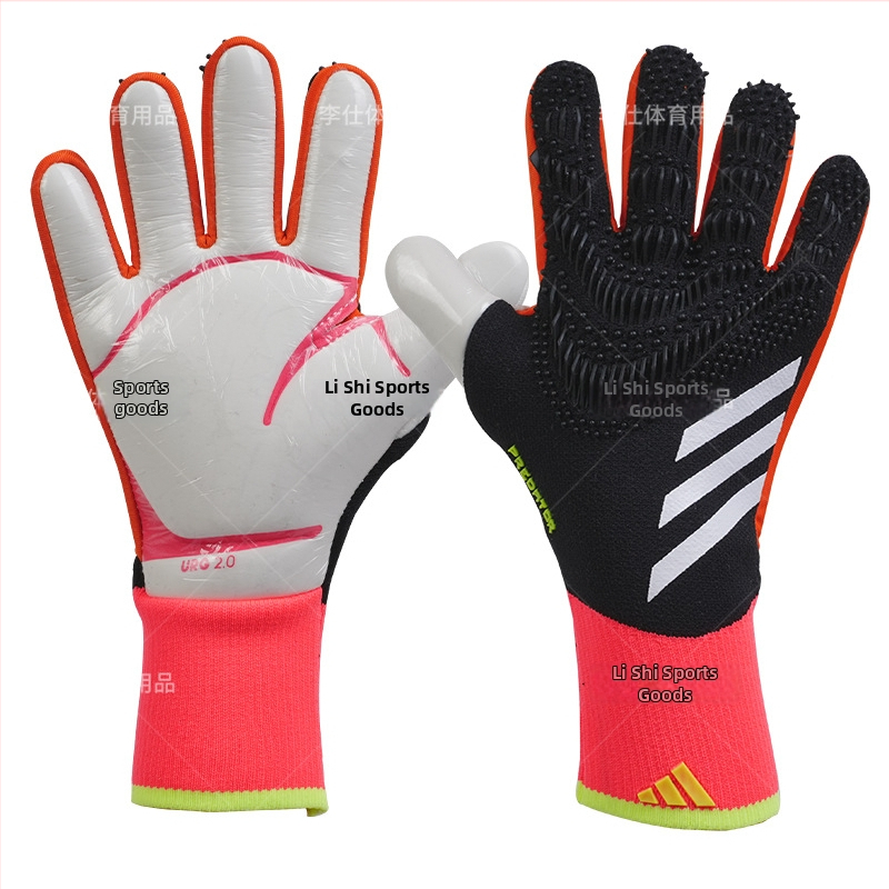 Profesionálne brankárske rukavice na futbal – latex, unisex, protišmykové, pre vonkajší tréning