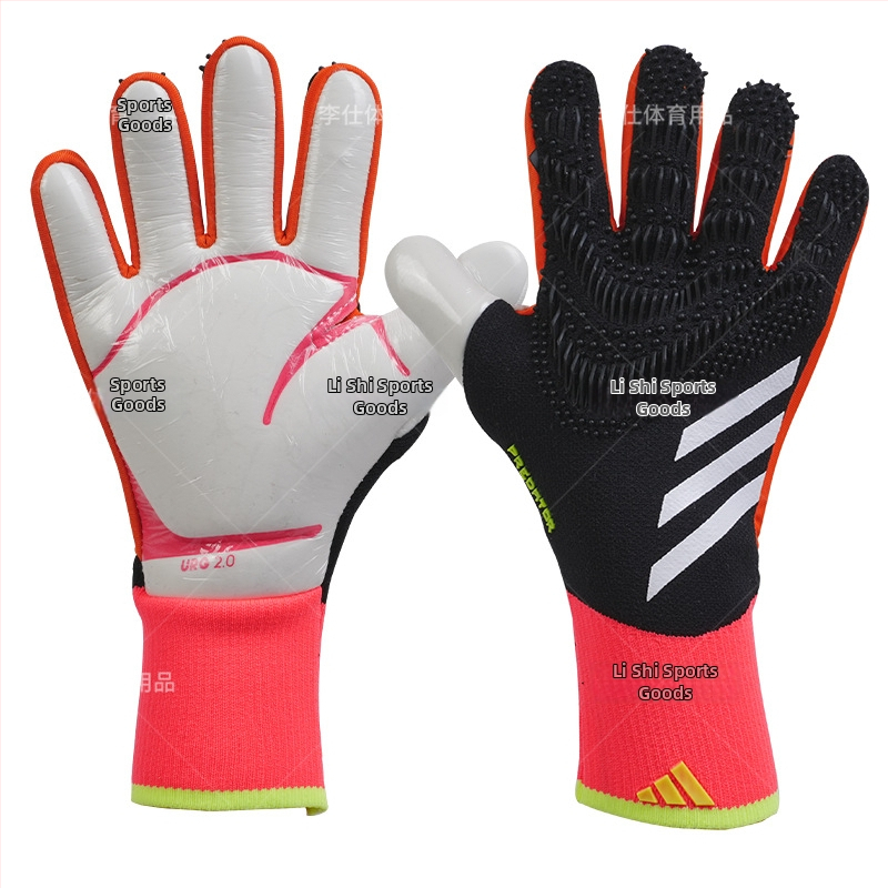 Profesionálne brankárske rukavice na futbal – latex, unisex, protišmykové, pre vonkajší tréning