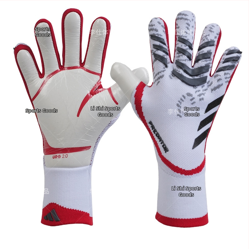 Profesionálne brankárske rukavice na futbal – latex, unisex, protišmykové, pre vonkajší tréning