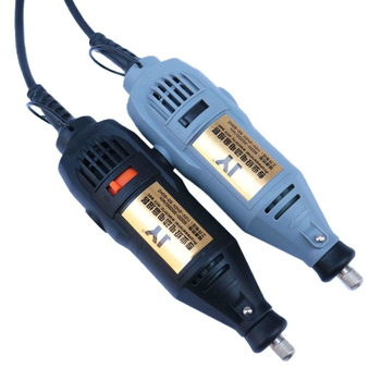 Többfunkciós elektromos fúró gravírozáshoz, faragáshoz, vágáshoz és polírozáshoz — 5V tápegység, sebességszabályozás nélkül