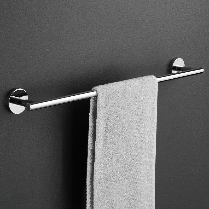 Lang Pai suport pentru prosoape din cupru pentru baie, 2 etaje, finisaj electroplacat, încărcare 20 kg