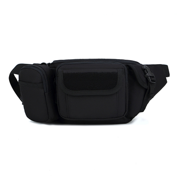 Qiao Chuan Geantă de talie pentru activități în aer liber: camuflaj, impermeabilă și rezistentă, material nylon, model 031, buzunar pentru telefon