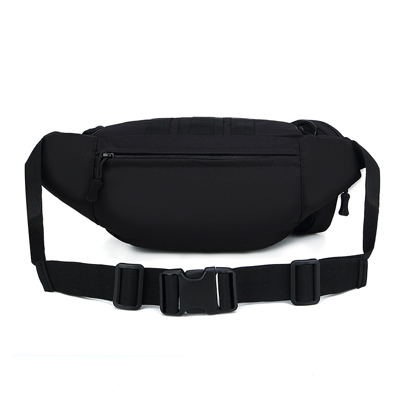 Qiao Chuan Geantă de talie pentru activități în aer liber: camuflaj, impermeabilă și rezistentă, material nylon, model 031, buzunar pentru telefon