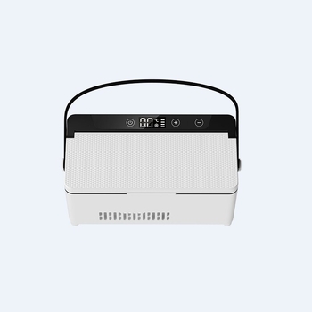 Kaiji bear ημιαγωγικός φορητός ψύκτης αυτοκινήτου και οικιακός, μικρό ψυγείο με επαναφόρτιση, ψύξη 0–18°C, θέρμανση έως 18°C, ισχύς 10W, 220V, μοντέλο KJX-108