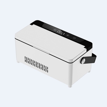 Kaiji bear ημιαγωγικός φορητός ψύκτης αυτοκινήτου και οικιακός, μικρό ψυγείο με επαναφόρτιση, ψύξη 0–18°C, θέρμανση έως 18°C, ισχύς 10W, 220V, μοντέλο KJX-108