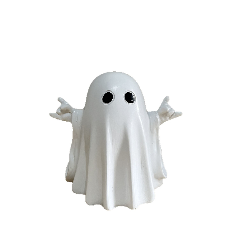 Duh od smole u karikaturalnom stilu za Halloween – stolna i dvorska dekoracija
