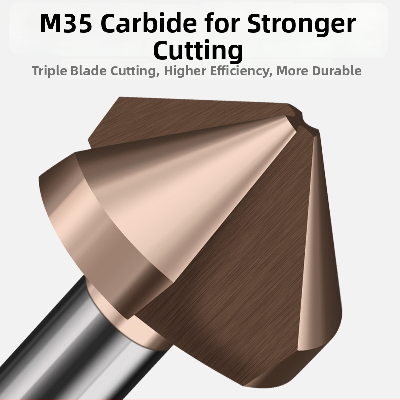 Háromélű élzáró maró, 90°, magas széntartalmú acél, Insurance Union