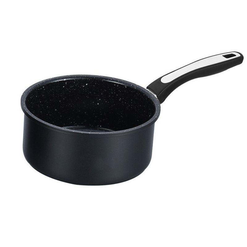 Nordijski stil tava s neprijanjajućim premazom, tijelo od aluminijske legure, dno dvostrukog sloja (aluminij i 304 nehrđajući čelik), kompatibilna s indukcijskim pločama