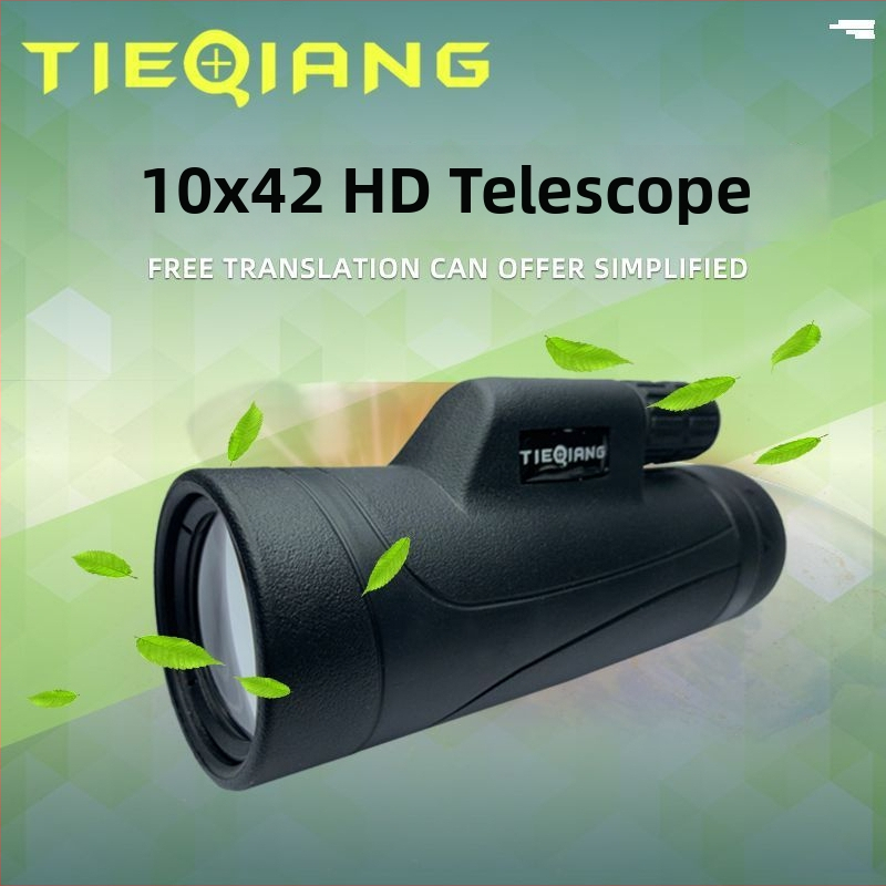 10x42 profesionálny ručný monokulárny ďalekohľad s plným optickým sklom