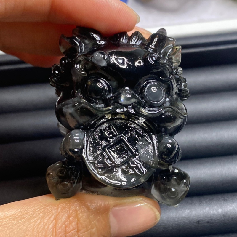 Pixiu kristalni resin ukras za privlačenje bogatstva (Materijal: titan kristal; Vrsta materijala: kristal; Kategorija: Ostalo)