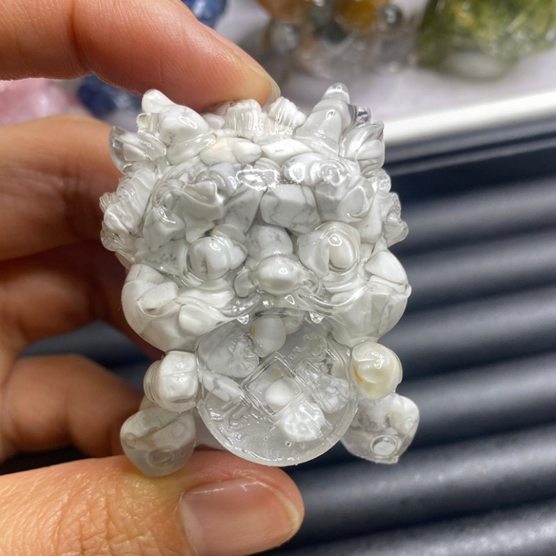 Pixiu kristalni resin ukras za privlačenje bogatstva (Materijal: titan kristal; Vrsta materijala: kristal; Kategorija: Ostalo)