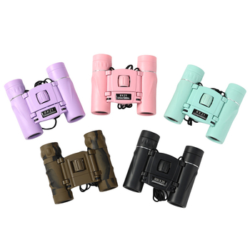 8x21 HD бинокли за къмпинг и туризъм – компактни преносими бинокли, зрително поле 5,2°, тегло 161 г