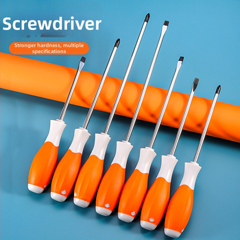 Priemyselnej triedy dvojhlavý PH2 Phillips skrutkovač s magnetickým hrotom a izolovaným držadlom, Cr-V oceľ