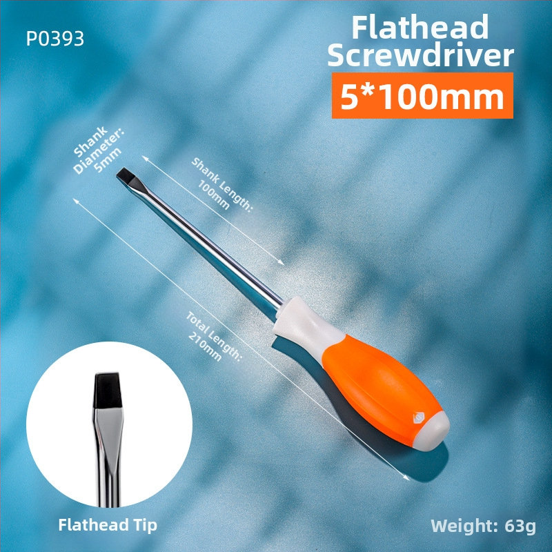 Priemyselnej triedy dvojhlavý PH2 Phillips skrutkovač s magnetickým hrotom a izolovaným držadlom, Cr-V oceľ