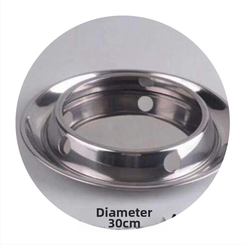 Ανοξείδωτο διπλής όψης ράφι για κατσαρόλες, πάγκου κουζίνας, χωρίς εγκατάσταση, εθνικού στυλ