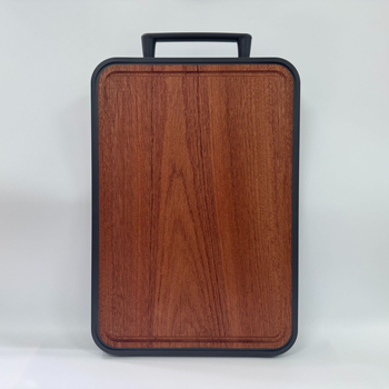 tocător de bucătărie Ebony + oțel inoxidabil 304 sau titan + cauciuc TPR, cu două fețe, antibacterian, anti-mucegai, portabil