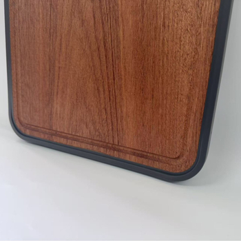 tocător de bucătărie Ebony + oțel inoxidabil 304 sau titan + cauciuc TPR, cu două fețe, antibacterian, anti-mucegai, portabil