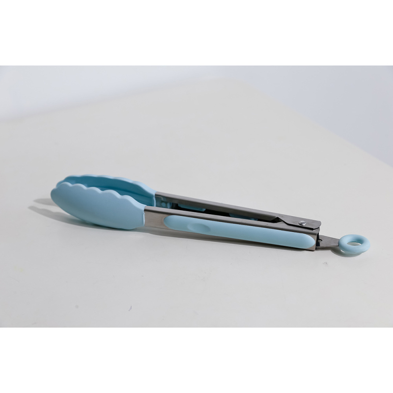 Set kuhinjskih alata s silikonskom drškom: protuklizni, otporan na visoke temperature, uključuje špatulu, strugalicu, četkicu za ulje i miješalicu za jaja