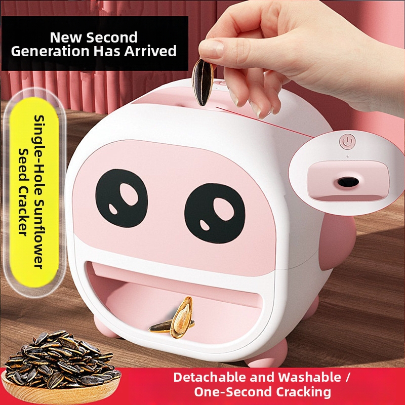 Elektrický automatický louskáč škrupín slnečnicových semien