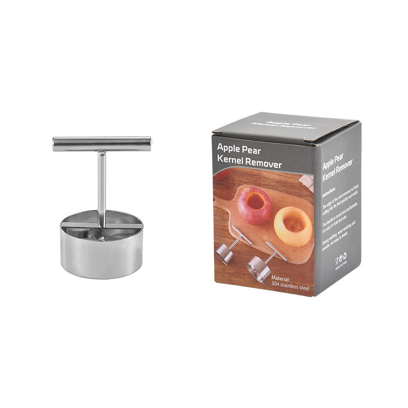 Divizor de fructe cu eliminare semințe și a miezului (Material: oțel inoxidabil; Categorie: divizor de fructe; Origine: Yangjiang; Momentul lansării: 2023-07-08; Logo imprimat: Da)