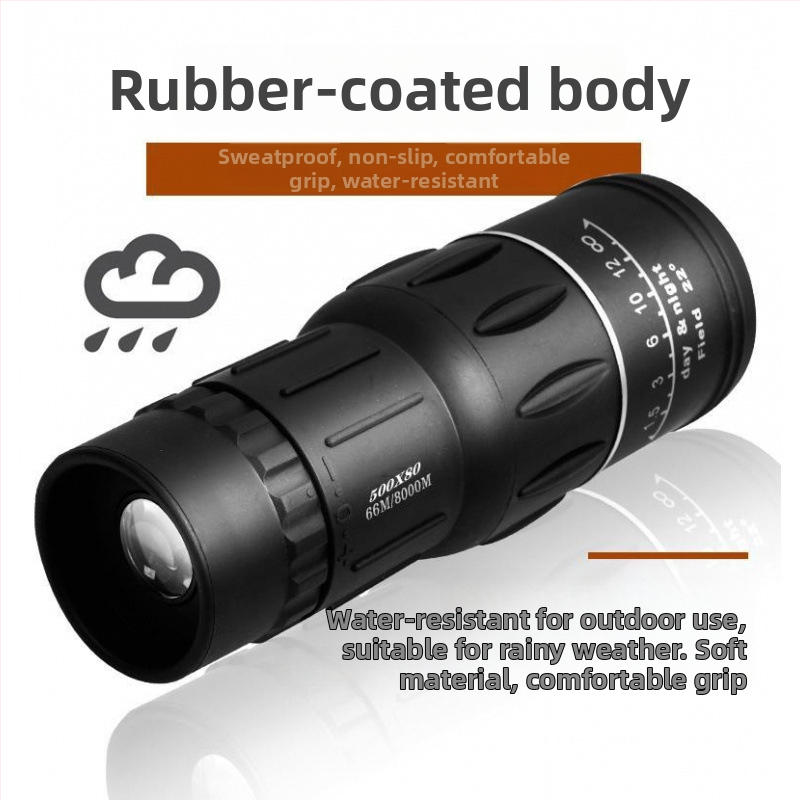 Монокулярен телескоп със свързване към мобилен телефон