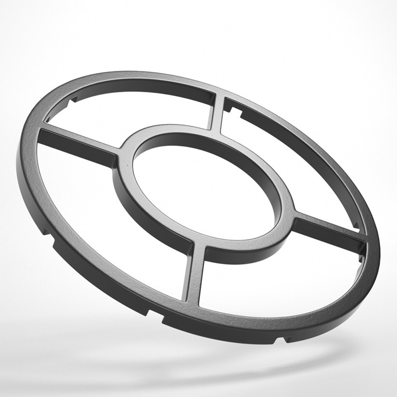 Στήριγμα φούρνου γκαζιού για κουζίνα με αντιολισθητικό ράφι κατσαρολών, σιδερένιο, τοίχου, κινέζικου στυλ, χωρίς εγκατάσταση